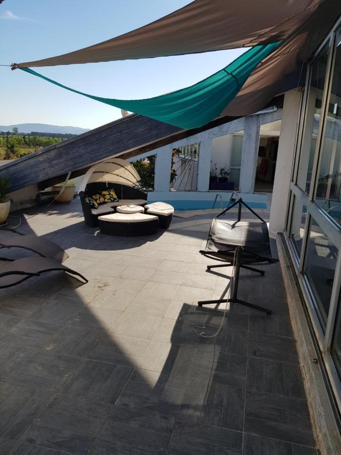 Hotel La Cle Saint-Andre-de-Sangonis Bagian luar foto